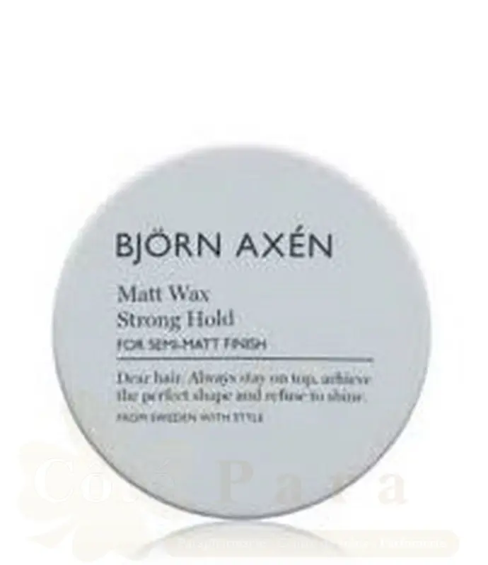 BJORN AXEN MATT WAX STRONG HOLD 80ML