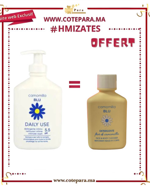 CAMOMILLA BLU NETTOYANT INTIME 5.5 DAILY USE 300MLHMIZATES