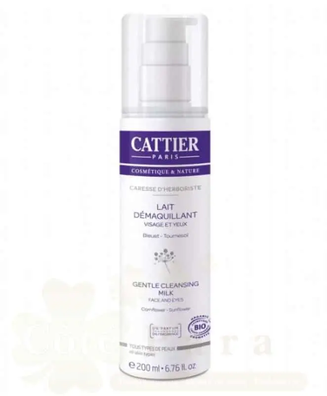 CATTIER LAIT DEMAQUILLANT VISAGE ET YEUX 200ML