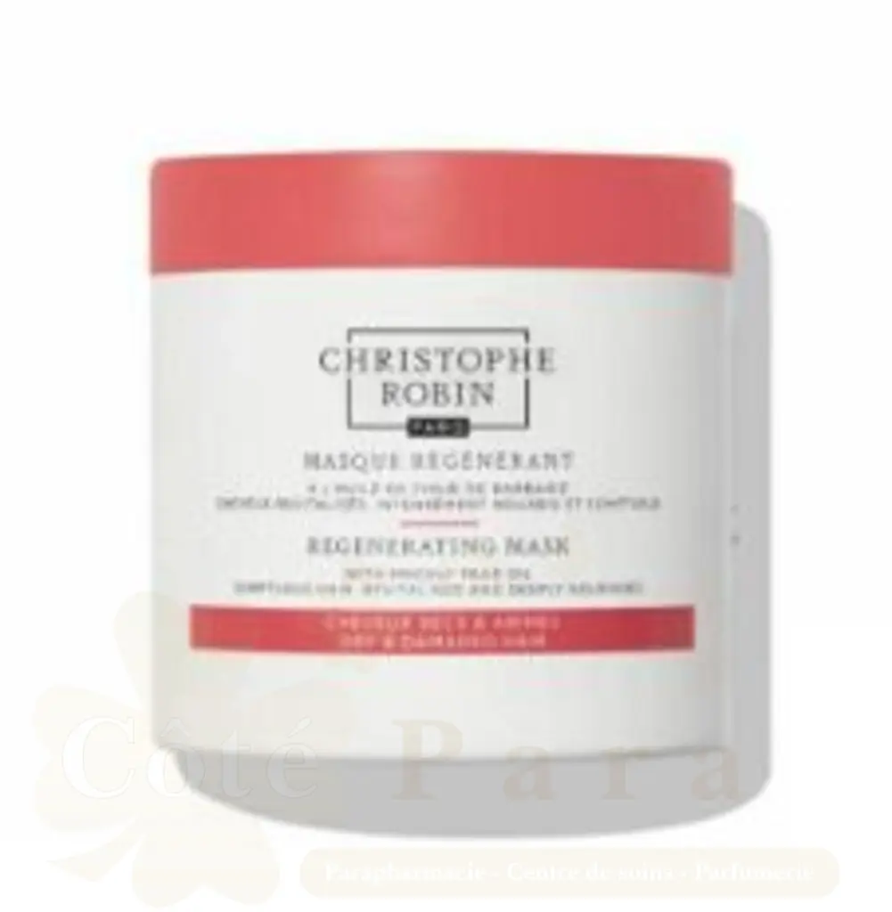 CHRISTOPHE ROBIN MASQUE REGENERANT A L’HUILE RARE DE FIGUE DE BARBARIE 250ML