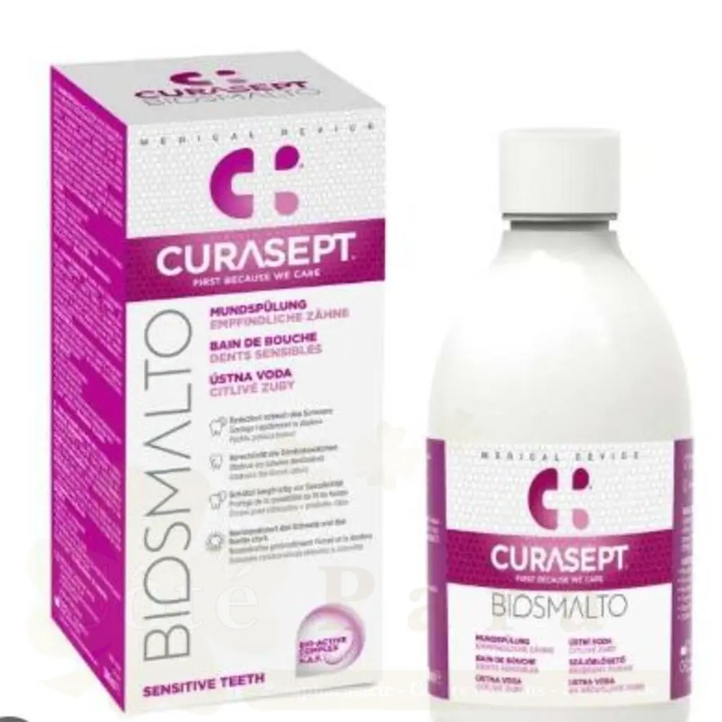 CURASEPT BIOSMALTO BAIN DE BOUCHE SESITIVE 300ML REF CS-02381