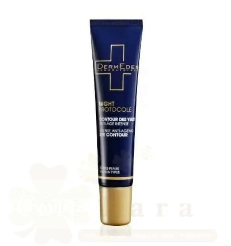DERMEDEN NIGHT PROTOCOLE CONTOUR YEUX A-AGE INTENSE NUIT 15ML NEW
