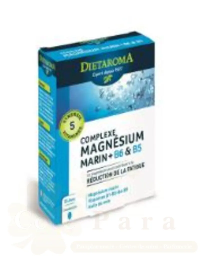 DIETAROMA COMPLEXE MAGNÉSIUM MARIN+ B6& B5 60 CAPSULES