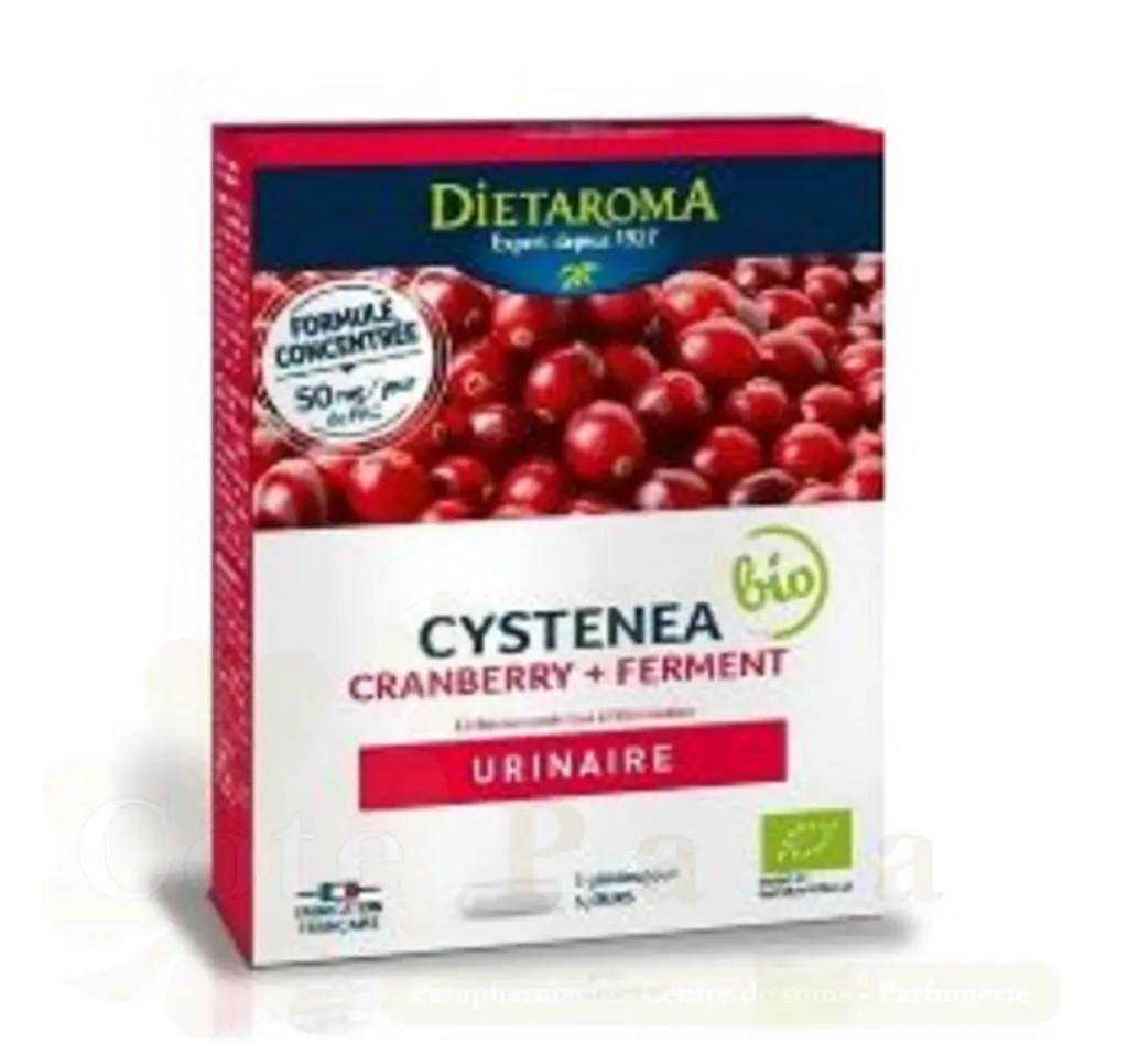 DIETAROMA CYSTENIA CONFORT URINAIRE CRANBERRY+FERMENT 20 GELULES