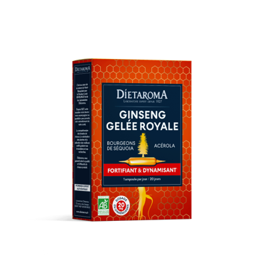 DIETAROMA GINSENG GELEE ROYALE ACEROLA 20 AMPOULES