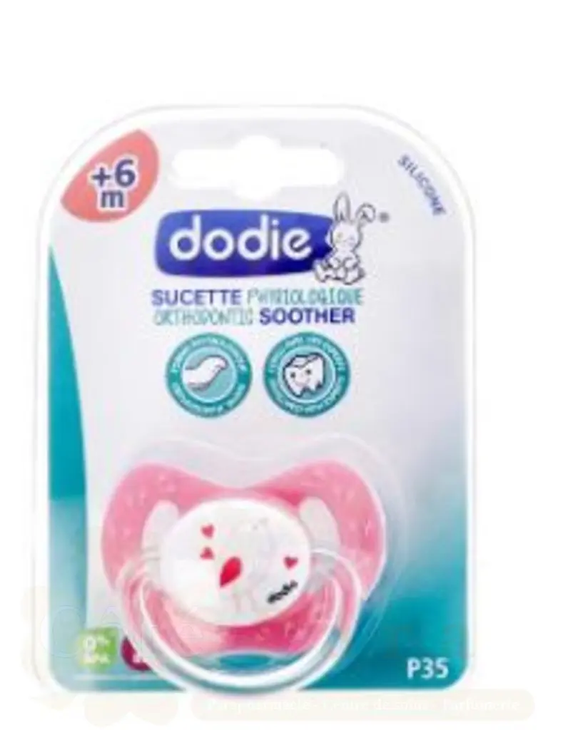 DODIE SUCETTE PHYSIOLOGIQUE ORTHODONTIC 6M+ P35