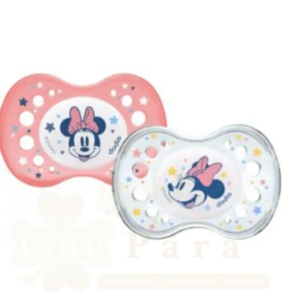 DODIE SUCETTES ANATOMIQUE NUIT MINNIE +18M A74 NEW