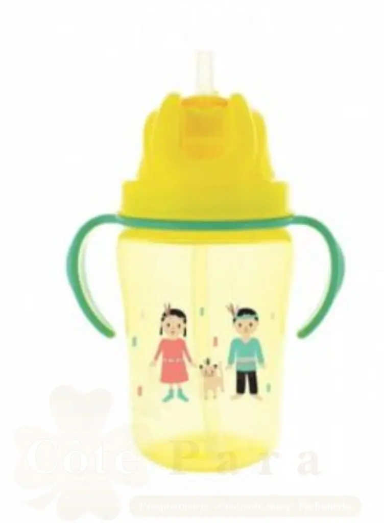 DODIE TASSE PAILLE +18 MOIS 350ML JAUNE
