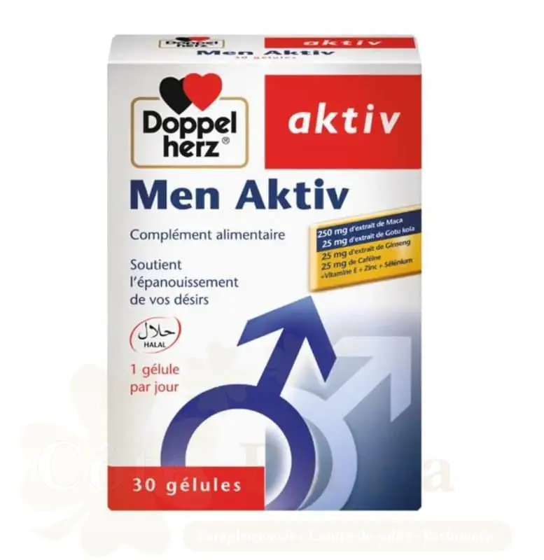 DOPPEL HERZ AKTIV MEN 30 CAPSULES