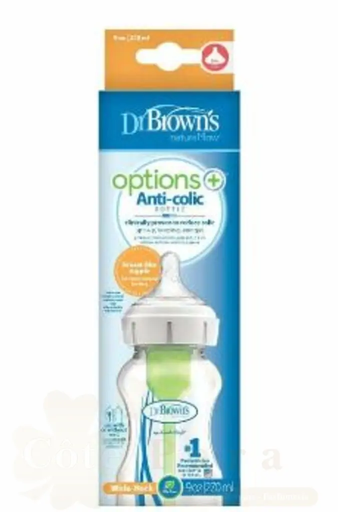 DR BROWNS BIB OPTIONS + ANTI-COLIC WB91600-ESX