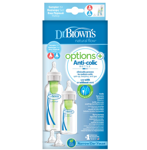 DR BROWNS BIBERON OPTIONS + ANTI COLIC GOAT 250ML COL ETROIT SB81107