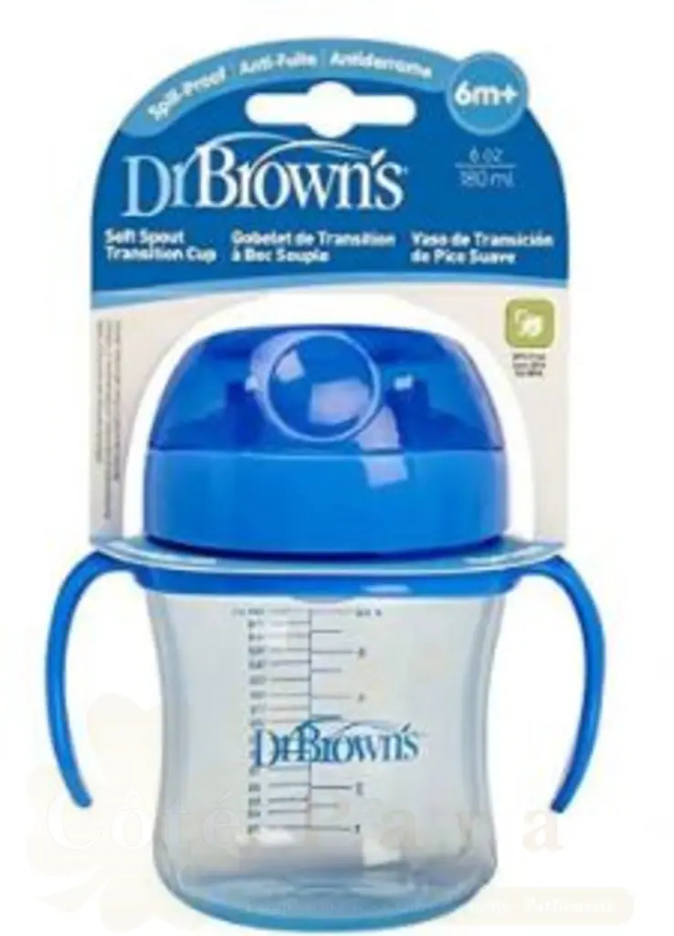DR BROWNS SOFT SPOUT TRANSITION CUP 180ML TC61001-INTL