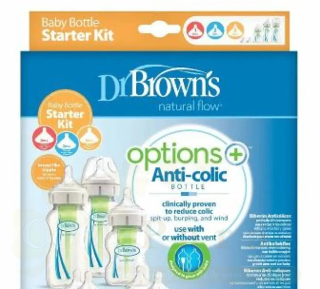 DR BROWNS STARTER KIT OPTION+ VERT WB03606