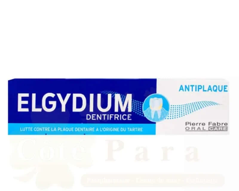 ELGYDIUM DENTIFRICE ANTI PLAQUE CHLORHEXIDINE 100G NEW