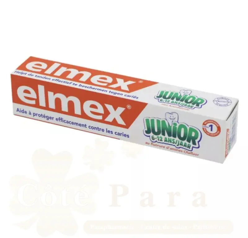 ELMEX DENTIFRICE JUNIOR 6-12 ANS 75ML