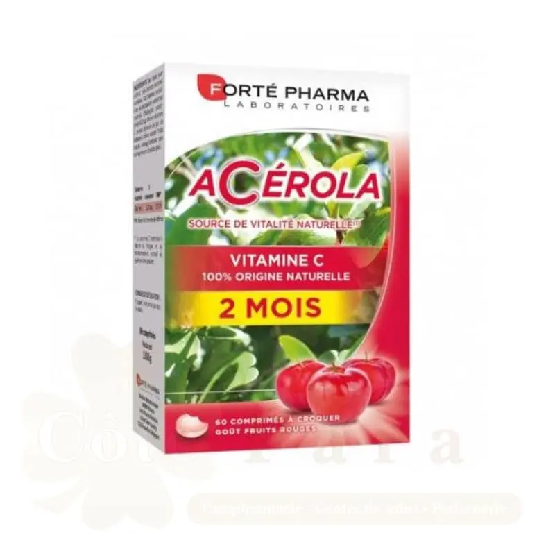 FORTE PHARMA ENERGIE ACEROLA 60 COMPRIMES