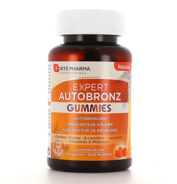 FORTE PHARMA EXPERT AUTOBRONZ 60 GUMMIES 3EN1