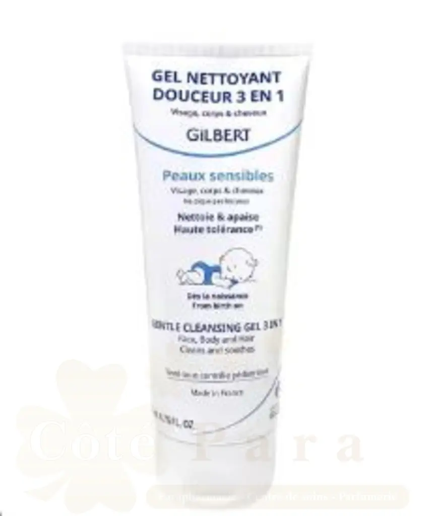 GILBERT GEL NETTOYANT DOUCEUR 3EN1 BEBE 200ML