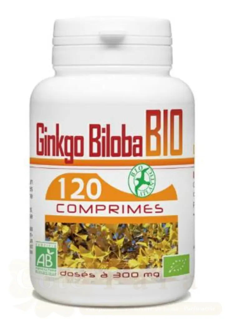 GPH DIFFUSION GINKGO BILOBA BIO 300MG 120 COMPRIMES