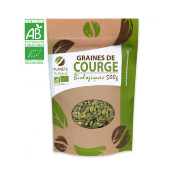 GPH DIFFUSION GRAINES DE COURGE BIOLOGIQUE 500G