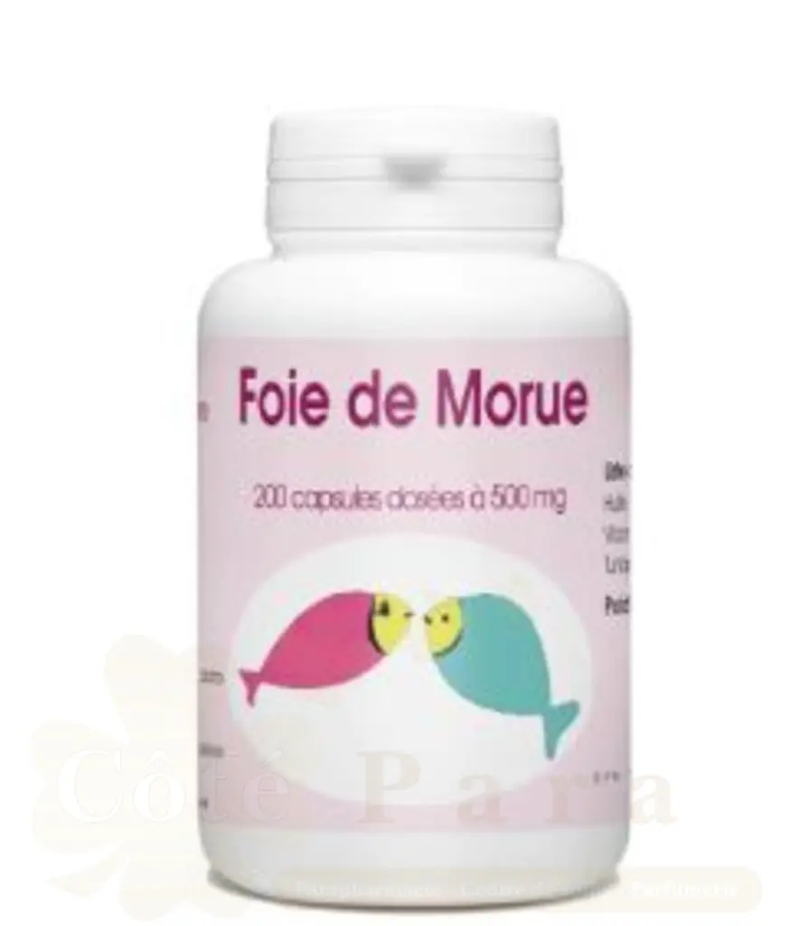 GPH DIFFUSION HUILE DE FOIE DE MORUE 200 CAPSULES NEW