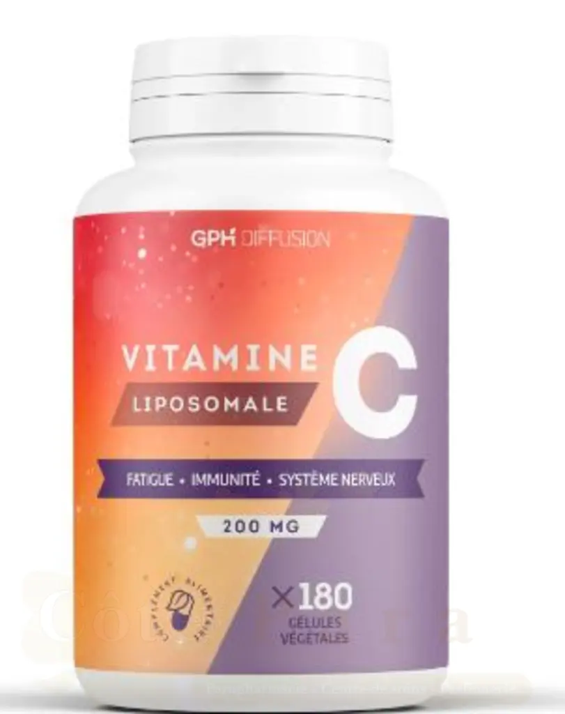 GPH DIFFUSION VITAMINE C LIPOSOMALE 200MG 180 GELULES