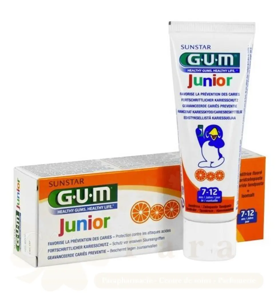 GUM DENTIFRICE JUNIOR DE 7 -12ANS 3004