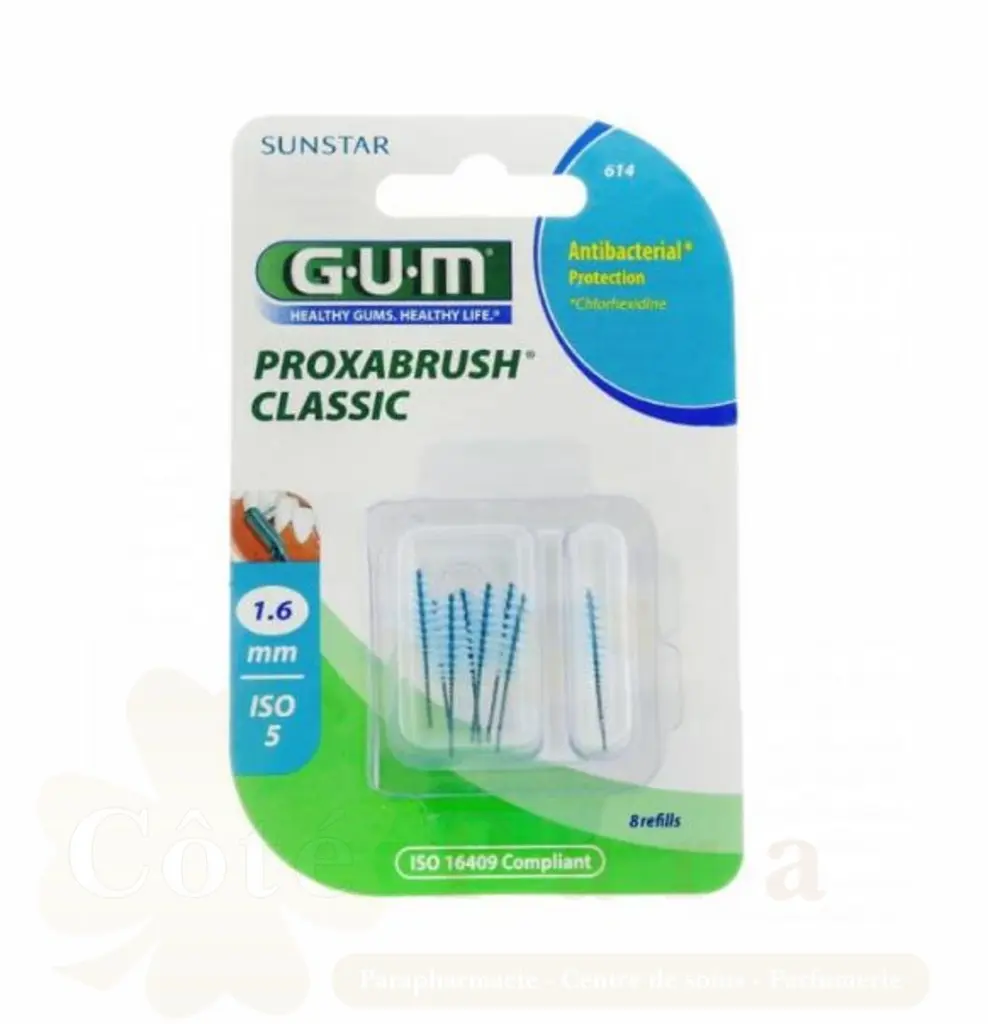GUM PROXABRUSH CLASSIC 1.6MM 614