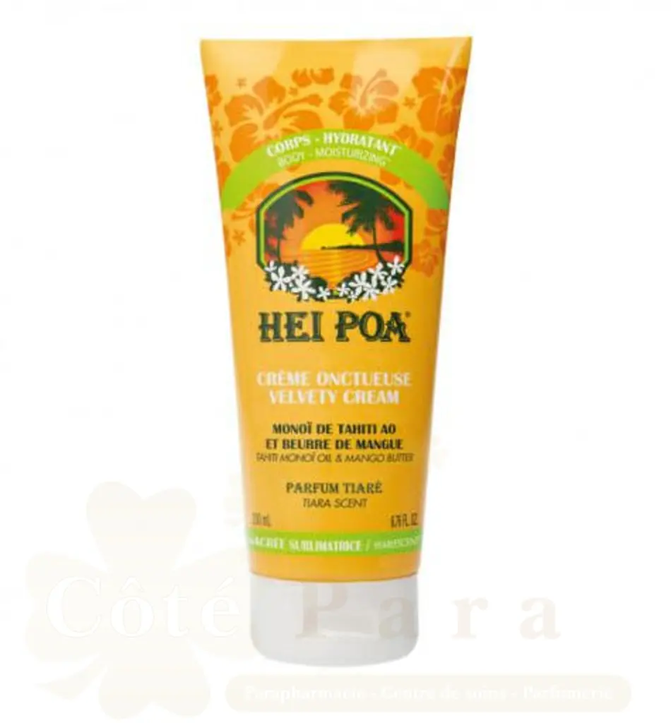 HEI POA CREME ONCTUEUSE MONOI DE TAHITI PARFUM TIARE 200ML