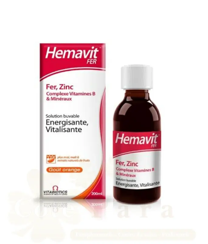 HEMAVIT FER B12 LIQUIDE