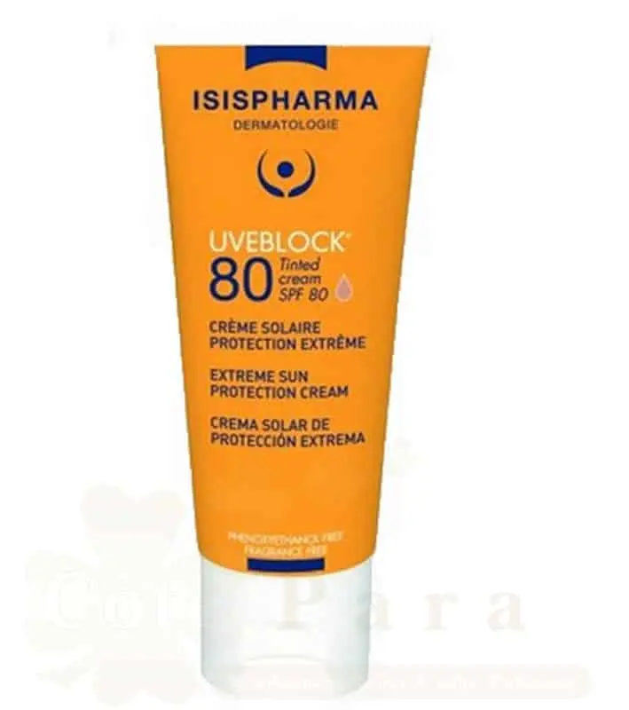 ISIS PHARMA UVEBLOCK CREME 80+ TEINTE