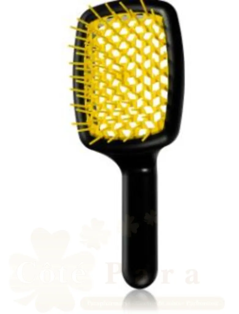 JANEKE BRUSH DETANGLER BLACK YELLOW SP508A NGS