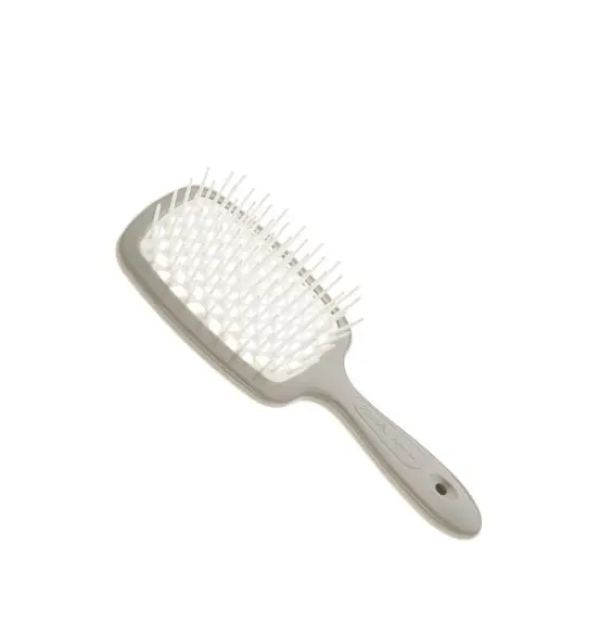 JANEKE COMPACT AND ERGONOMIC HAIRBRUSH WITH MIRROR GRAY 94SP228 GRI