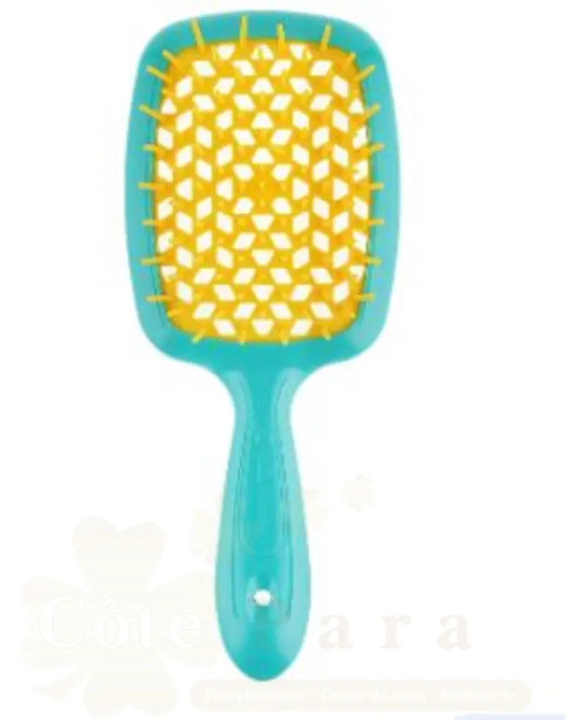JANEKE SUPERBRUSH THE ORIGINAL YELLOW TURQOUISE 86SP226 TSE
