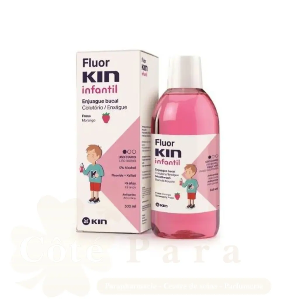 KIN FLUORKIN BAIN DE BOUCHE ENFANTS 500ML