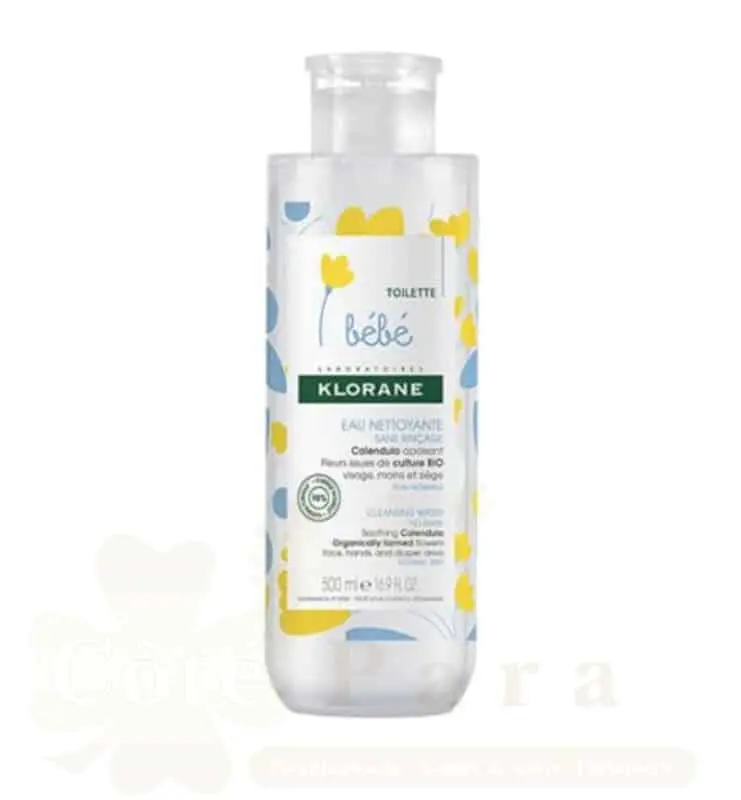 KLORANE BEBE EAU NETTOYANTE SANS RIN?AGE 500ML