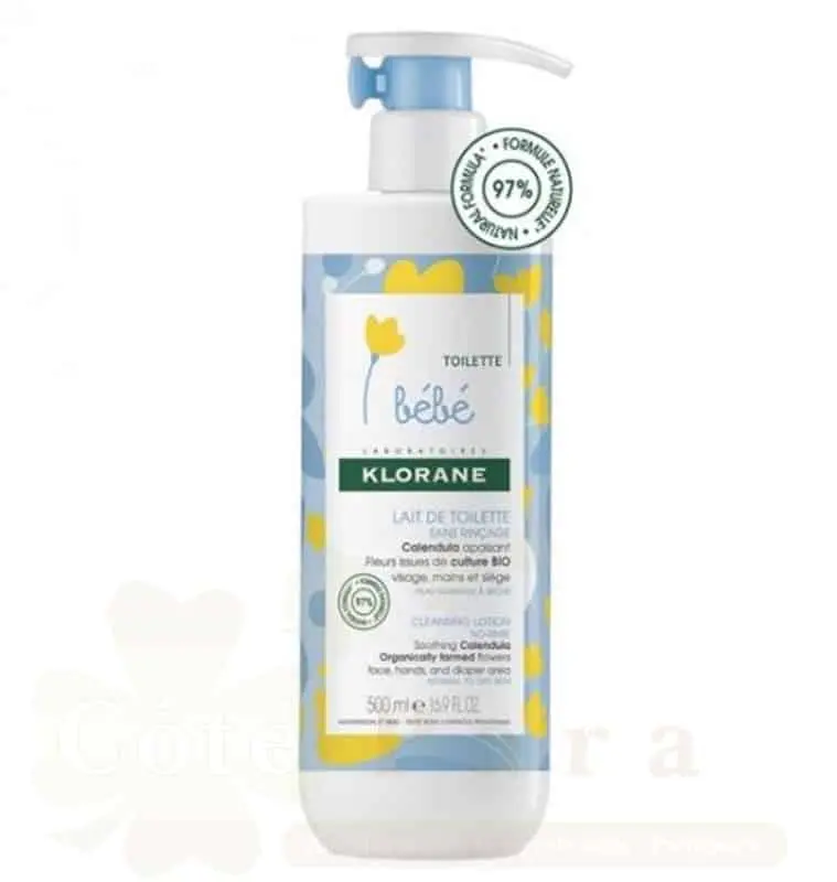 KLORANE BEBE LAIT DE TOILETTE SANS RIN?AGE 500ML