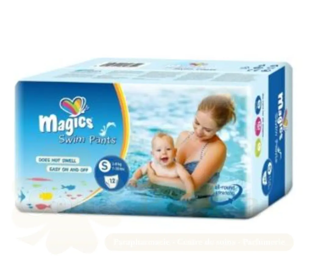MAGICS CULOOTTES DE BAIN 3KG-8KG TAILLE S *12