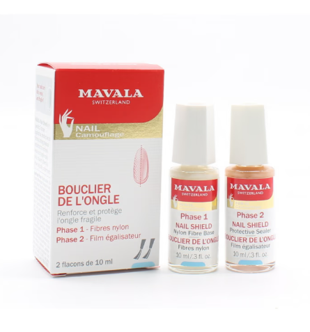 MAVALA BOUCLIER DE L’ONGLE REF 908.01 10ML*2