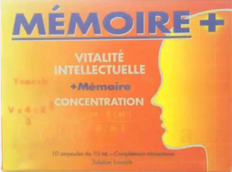 MEMOIRE PLUS 10 AMPOULES NEW