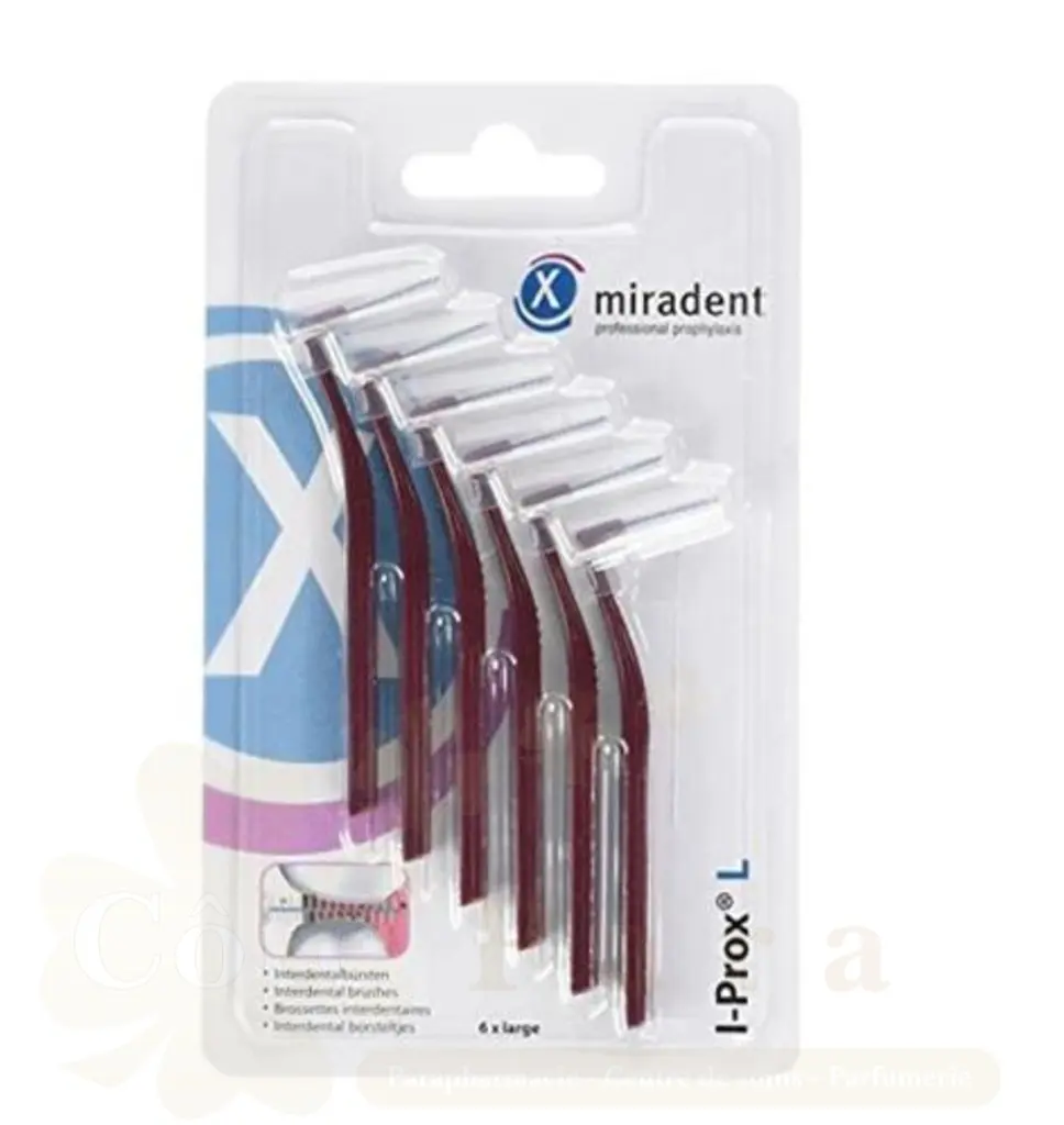 MIRADENT I PROX L CHX BROSSETTE INTERDENTAIRES BORDEAUX REF 630215 NEW