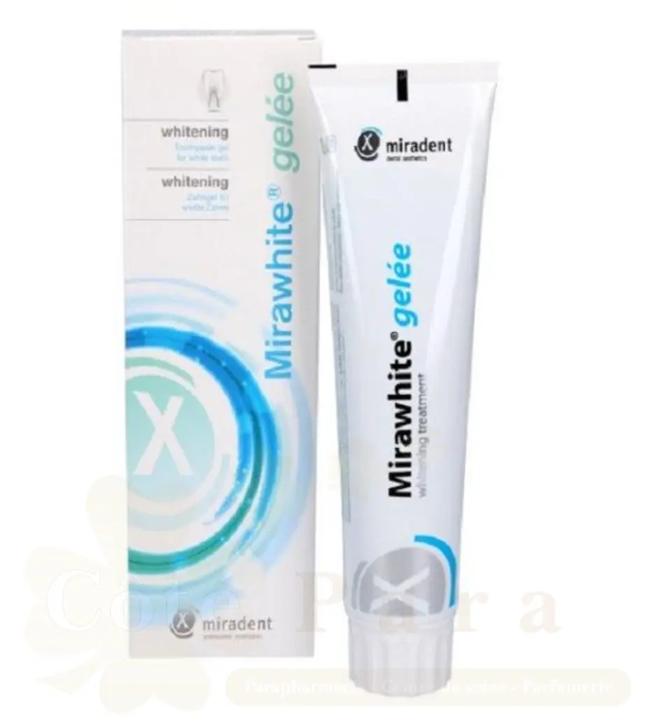 MIRADENT MIRAWHITE GELEE GEL BLANCHEUR 100ML