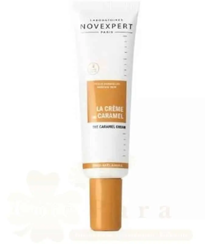NOVEXPERT LA CREME AU CARAMEL ECLAT DORE 30ML new