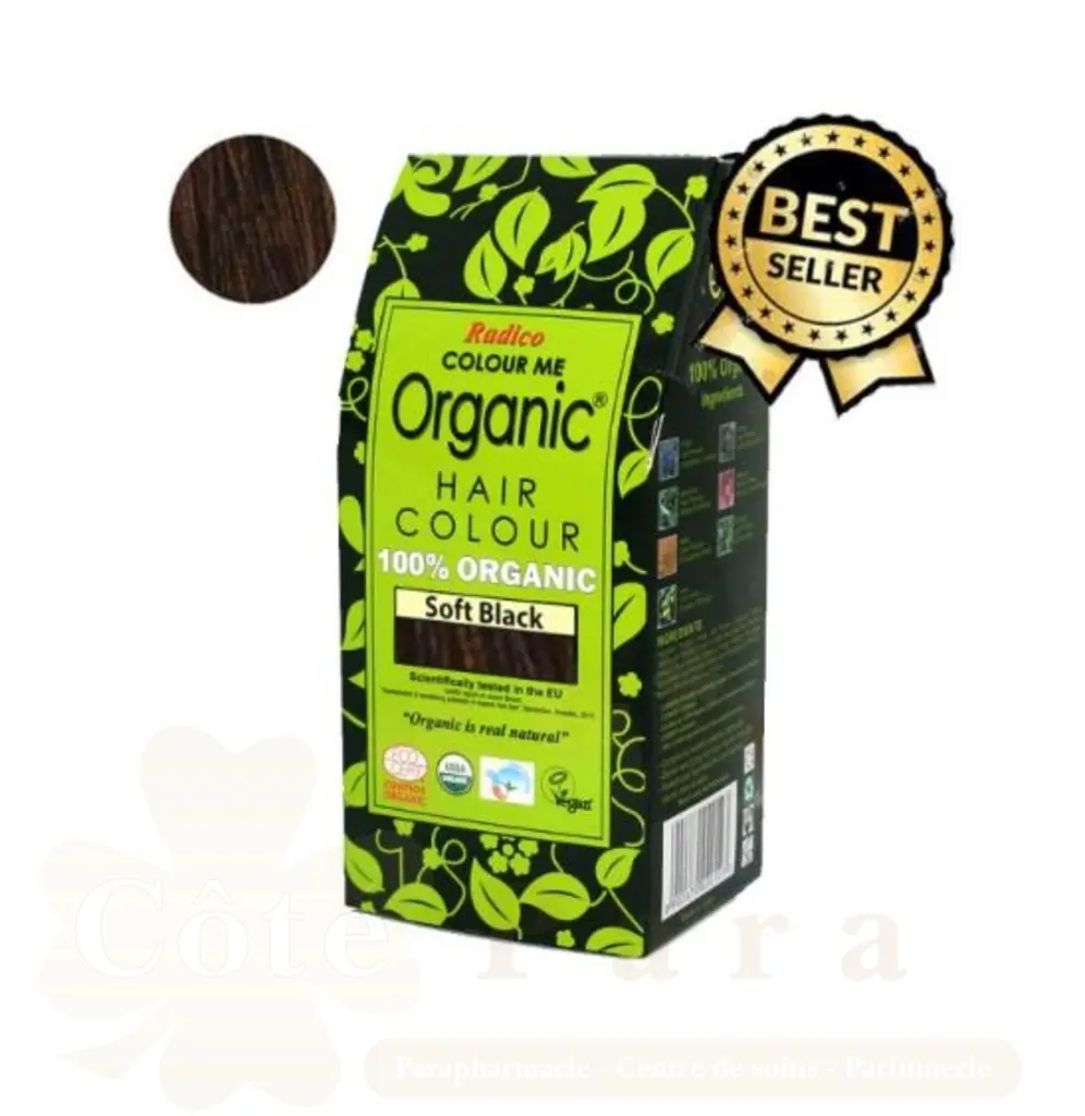 ORGANIC HAIR COLOUR SOFT BLACK
