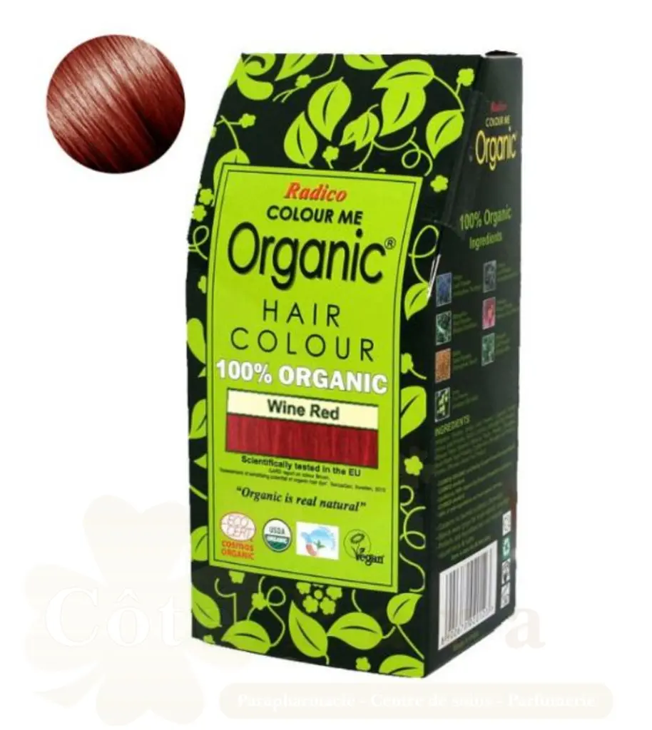 ORGANIC HAIR COLOUR WINE RED