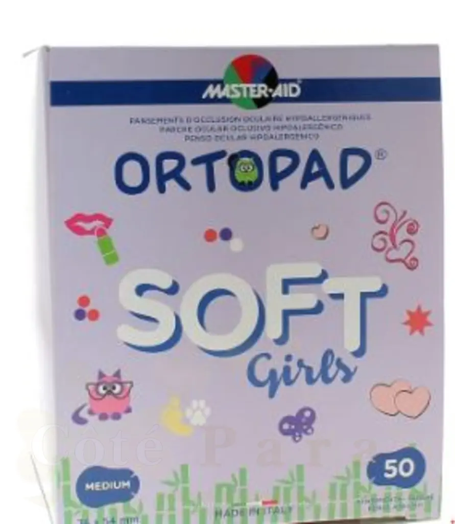 ORTOPAD GIRLS SOFT /50 PANSEMENTS