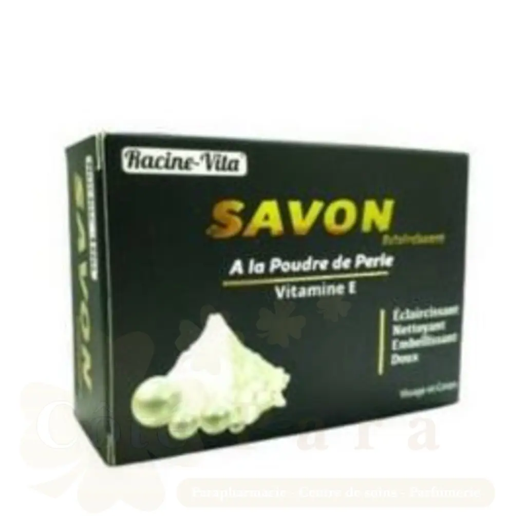 RACINE VITA SAVON ECLAIRCISSANT A LA POUDRE DE PERLE 80G